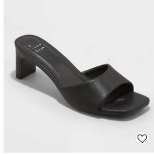 NWOT Target Lindie Mule Heels